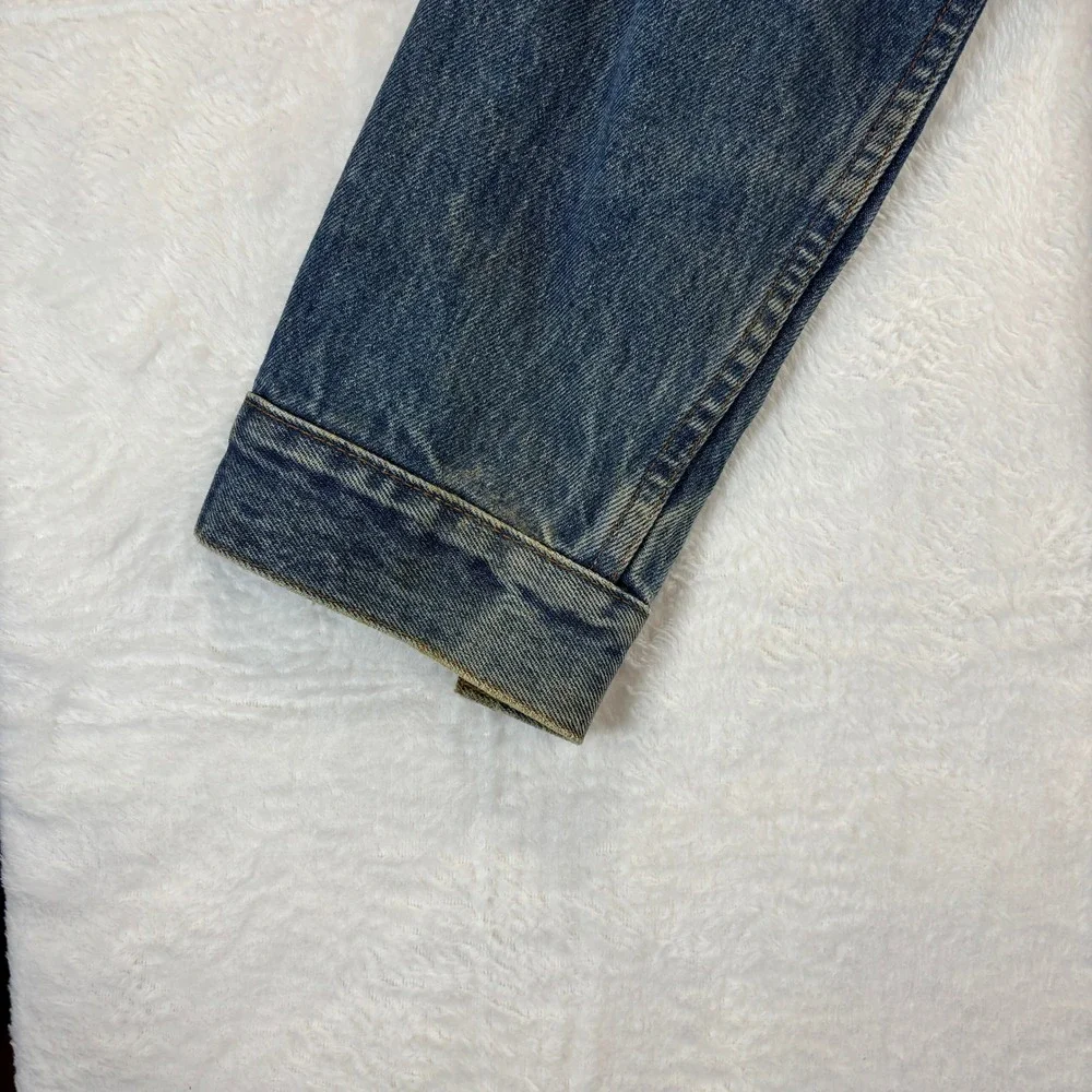 Levi's 71506‎ 0216 Vintage Trucker Jacket Men's 40 Made in Canada Denim Distress